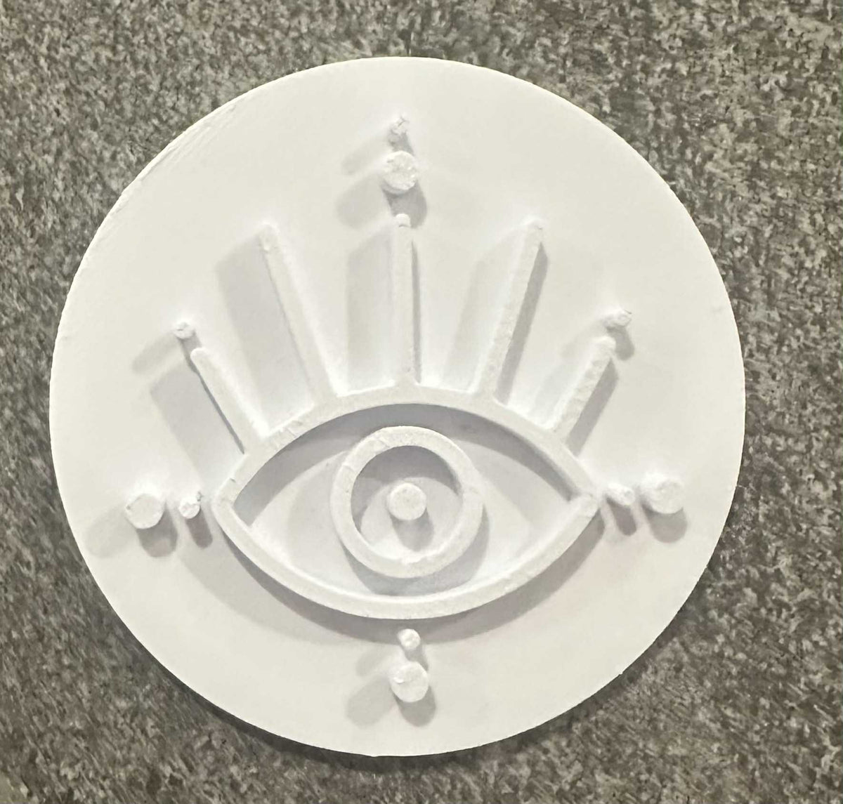 Evil eye stamp and cutter