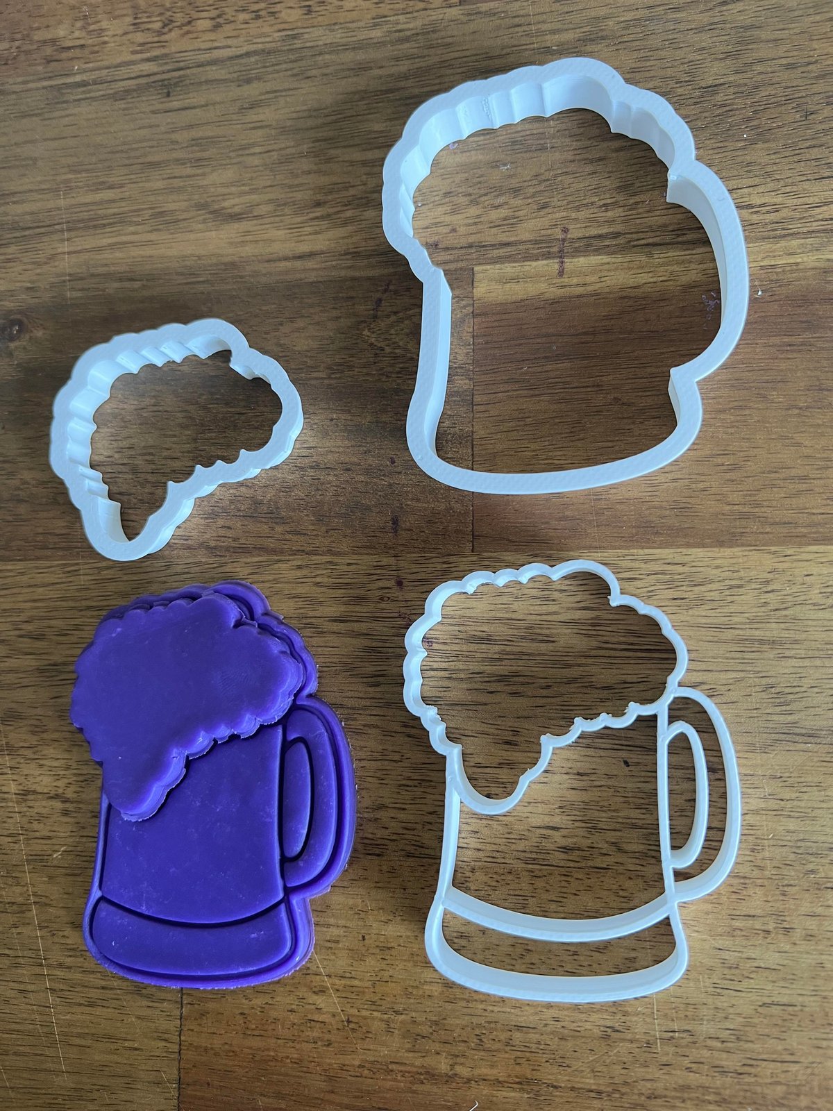 3-piece beer stamp and cutter