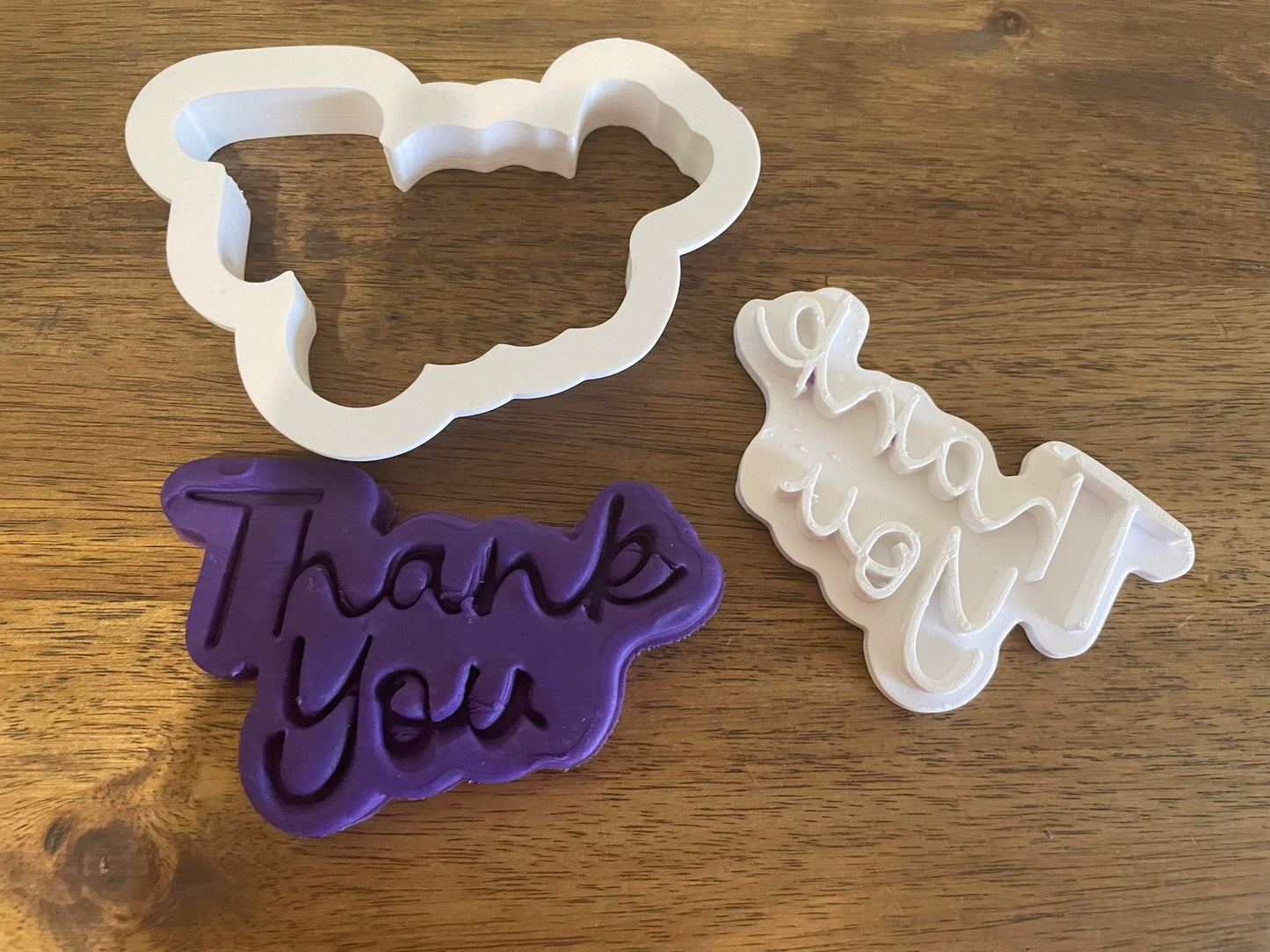 Thank you stamp and cutter