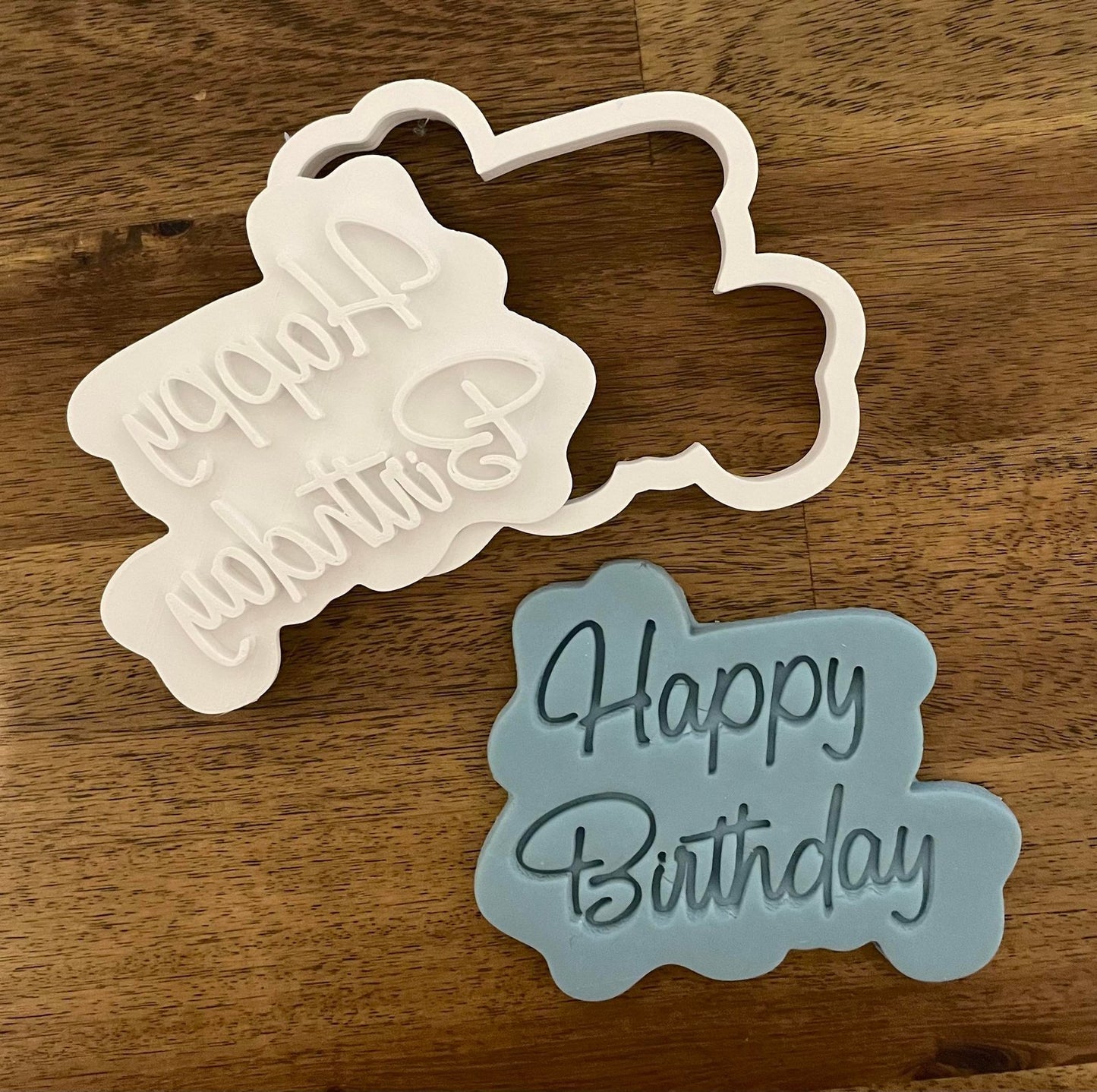 Happy Birthday stamp & cutter