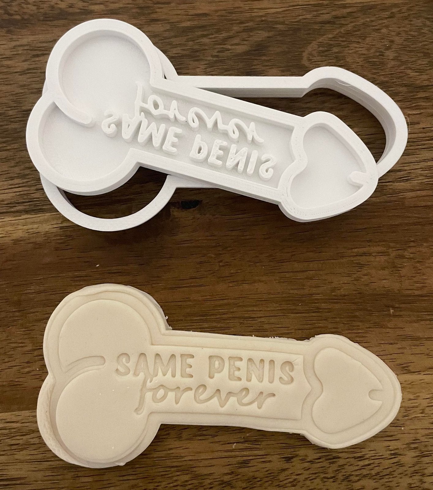 Same Penis forever stamp and cutter