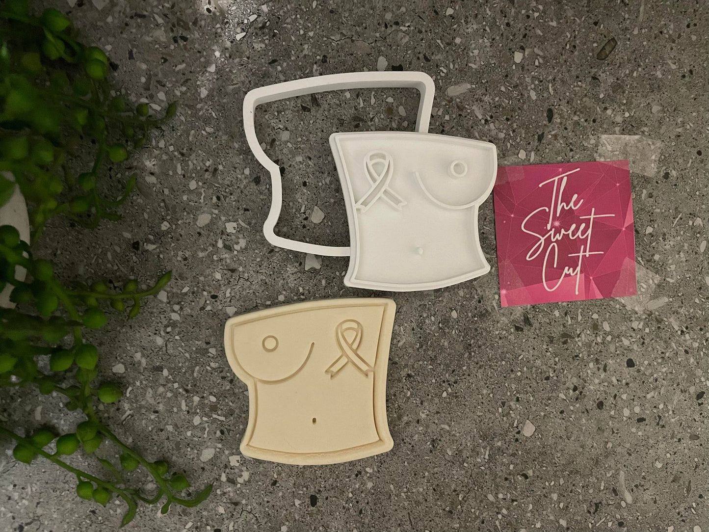 Breast Cancer body Stamp and Cutter