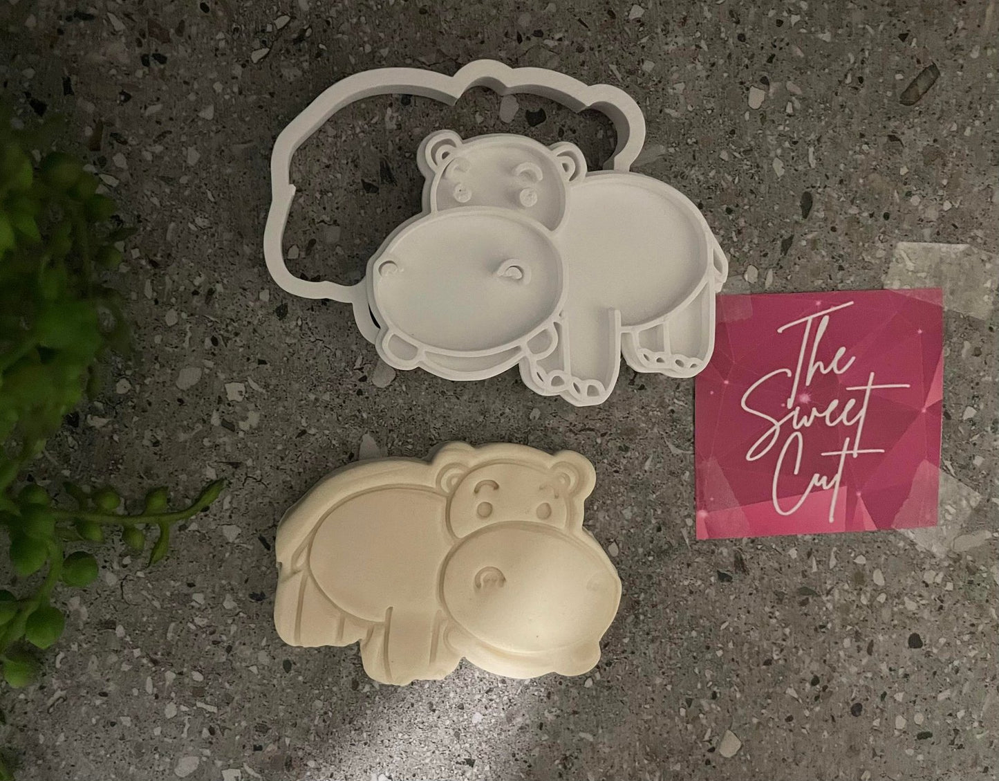 Hippopotamus Stamp and Cutter
