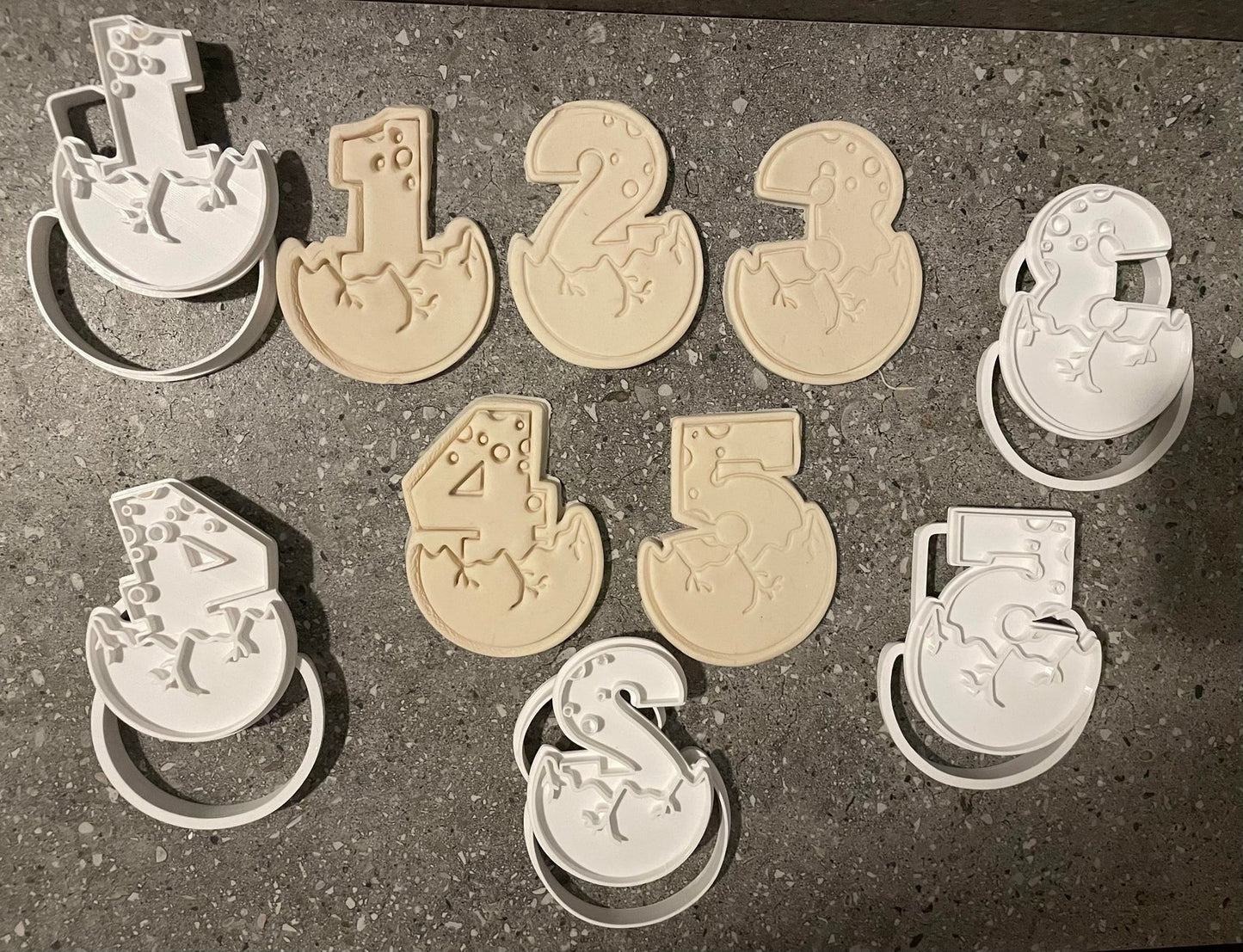 Dinosaur stamp and cutter