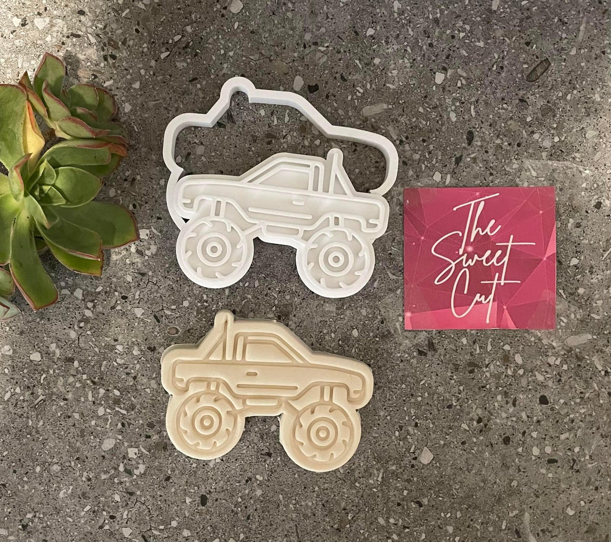 Monster Truck stamp and Cutter