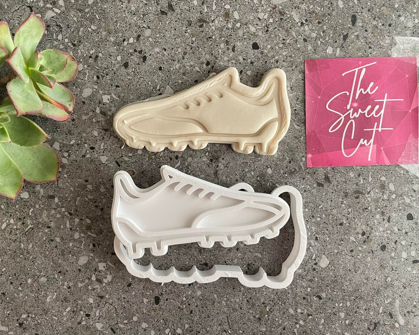 Footy shoe stamp and cutter