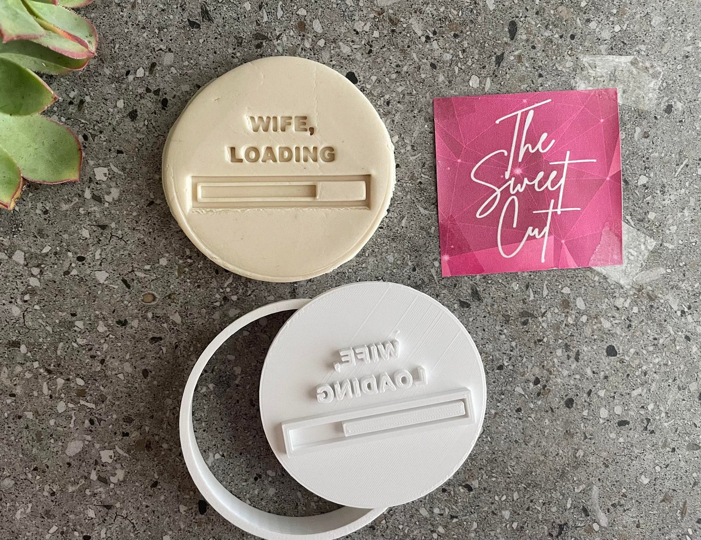 Wife/Husband loading Stamp and Cutter