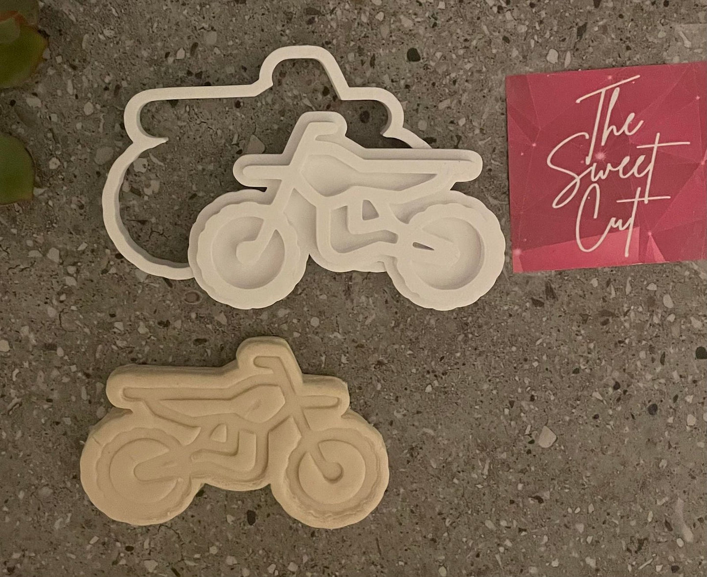 Dirt Bike Stamp and Cutter