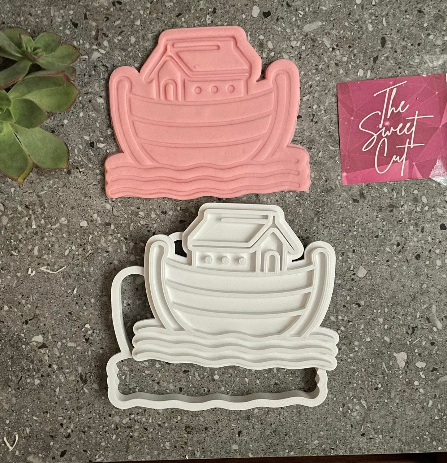 Noah Ark boat Stamp and Cutter