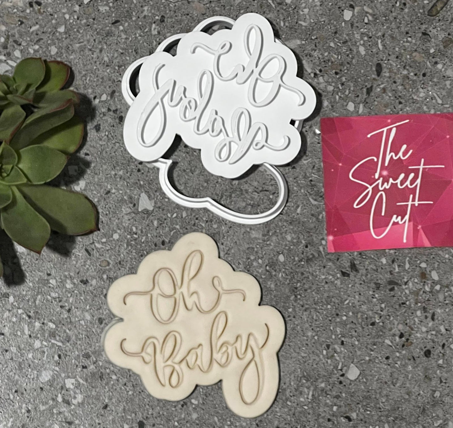 Oh Baby 1 stamp and cutter