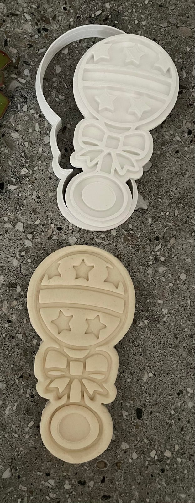 Baby Rattle Stamp and Cutter