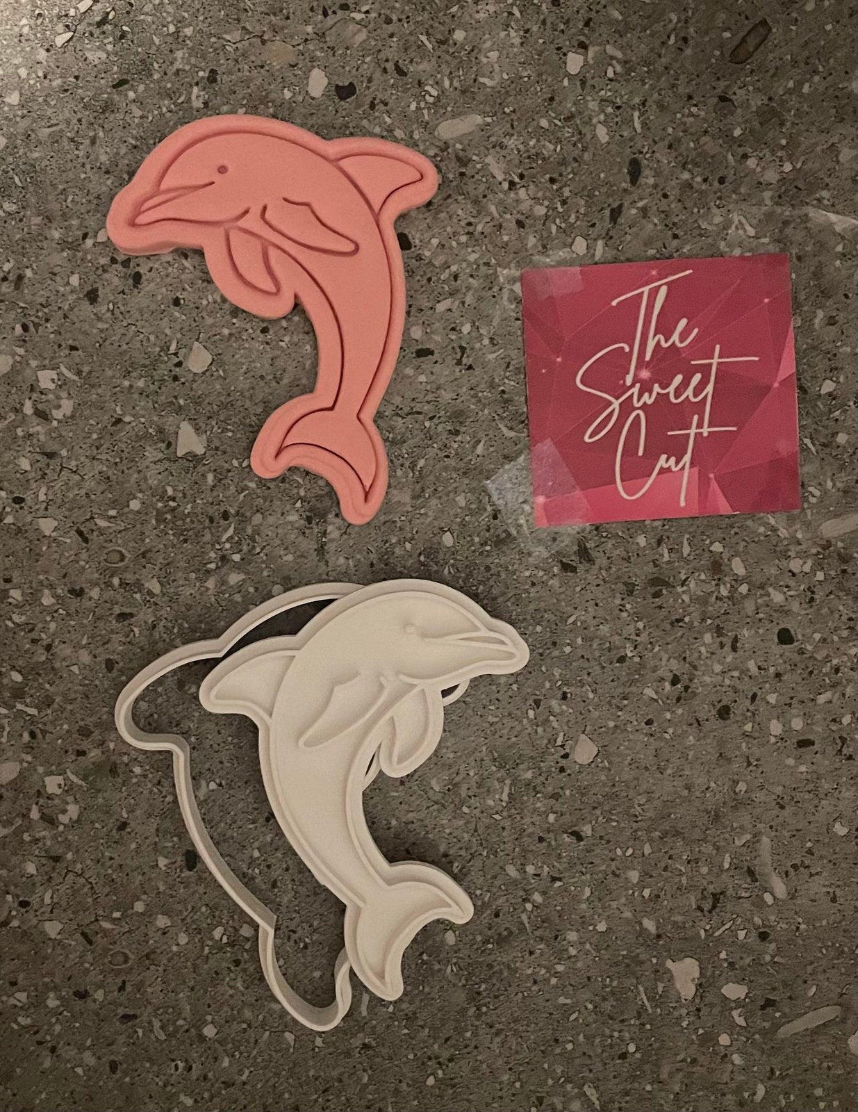 Dolphin stamp and cutter