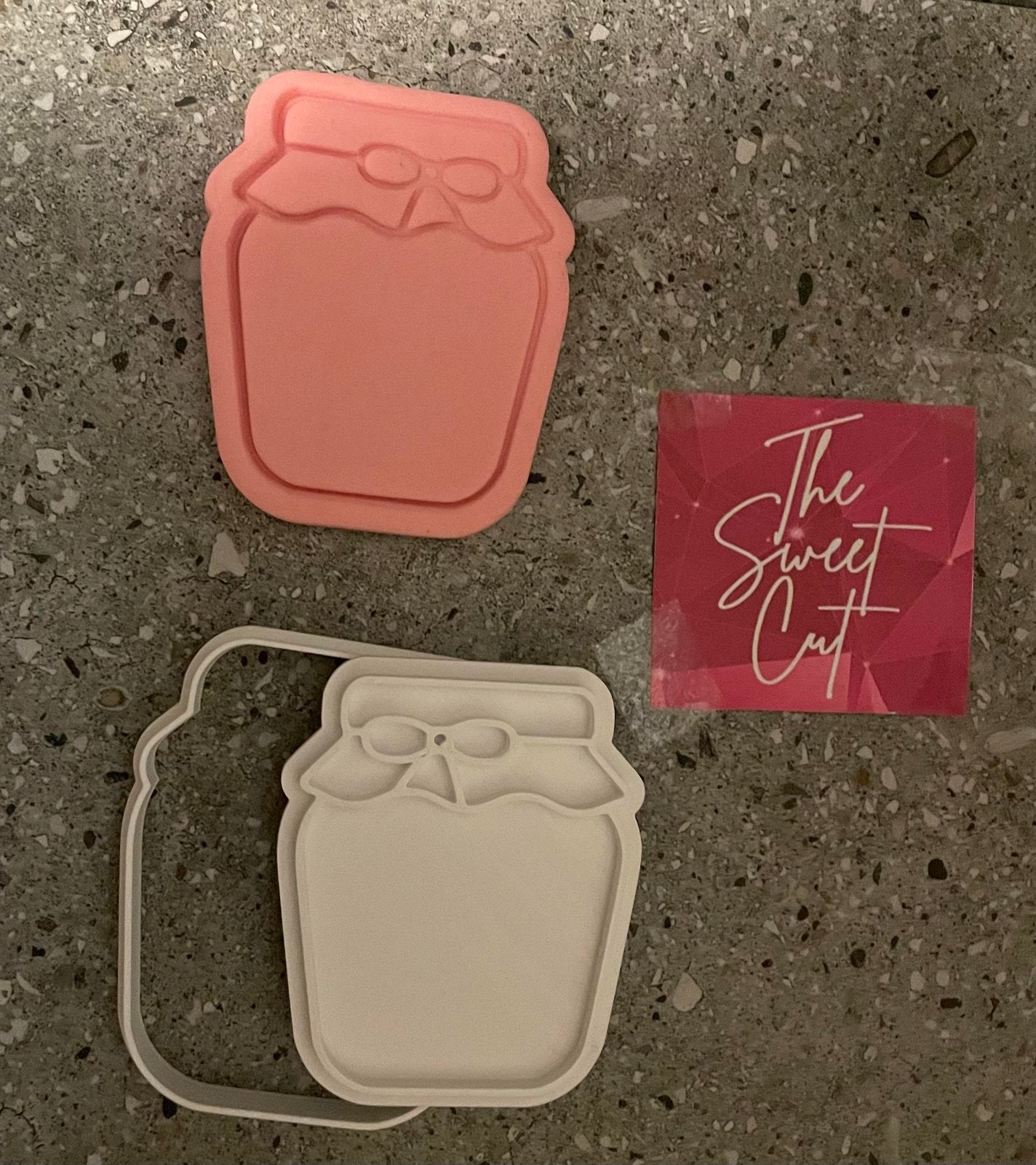 Jam Jar stamp and cutter