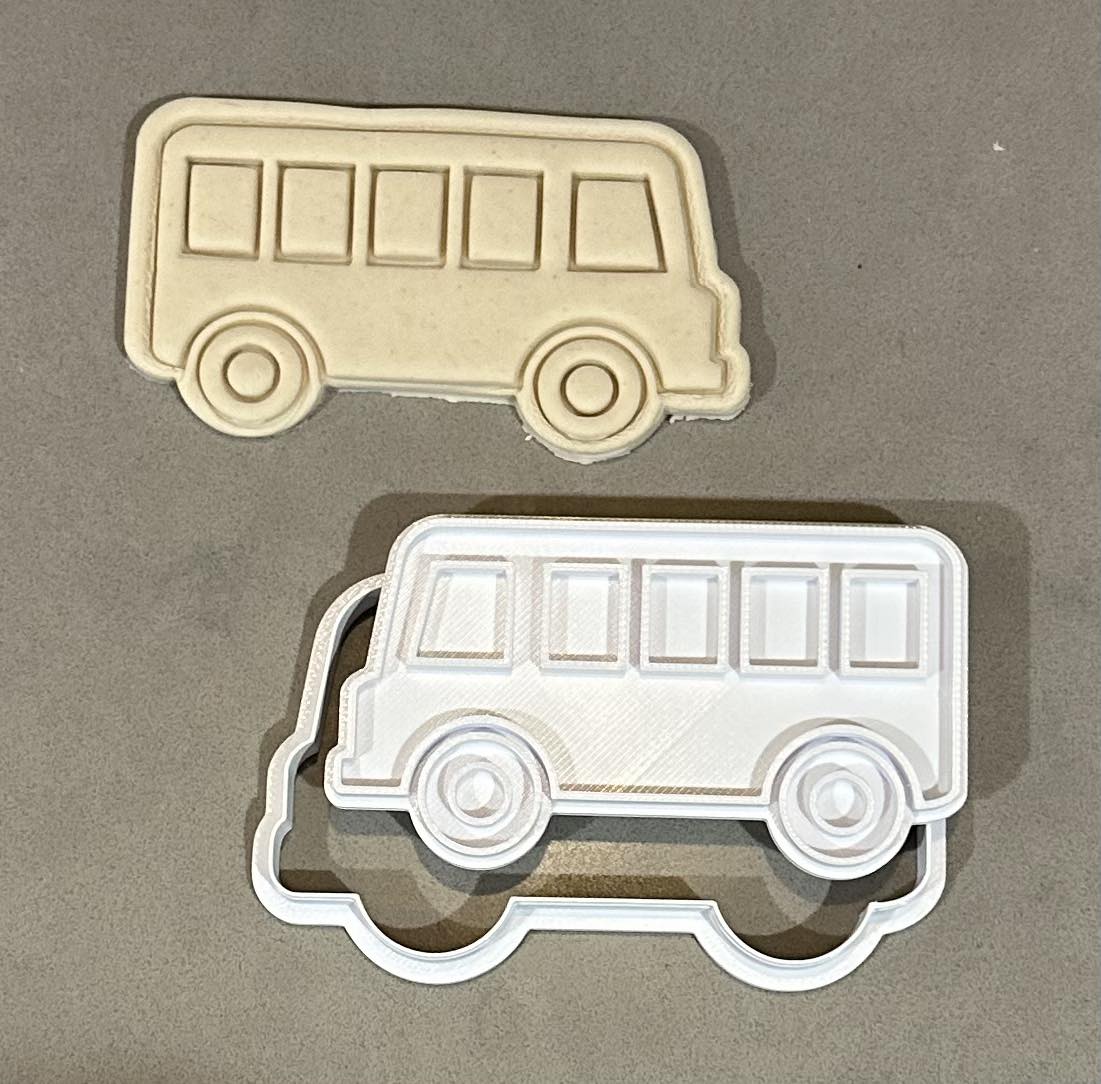 Bus stamp and cutter