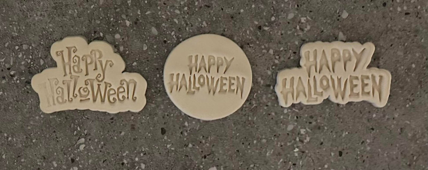 Happy Halloween Stamp and Cuter