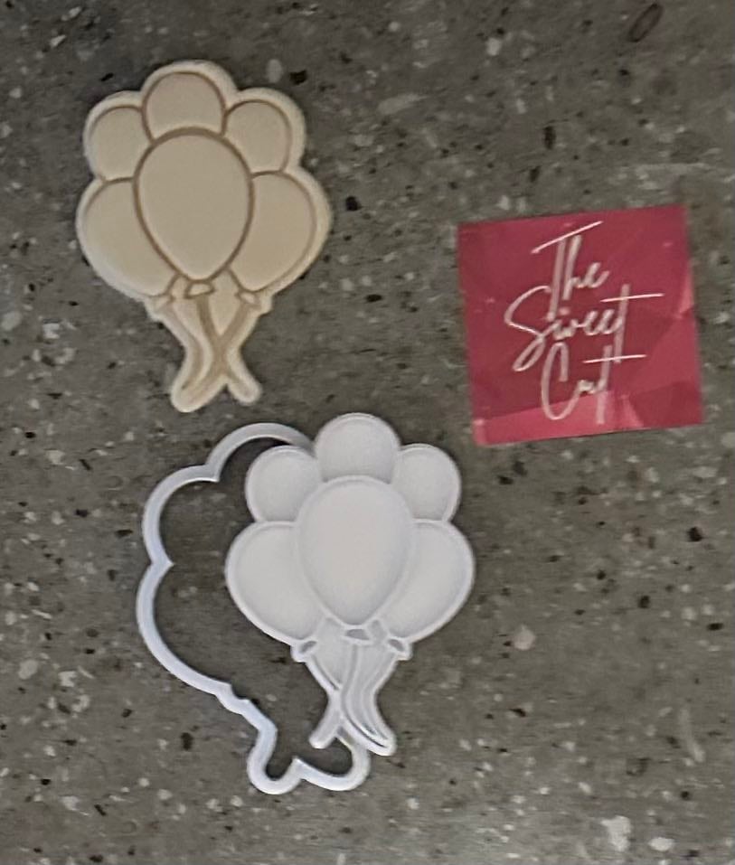 Bunch of Balloons Stamp and Cutter