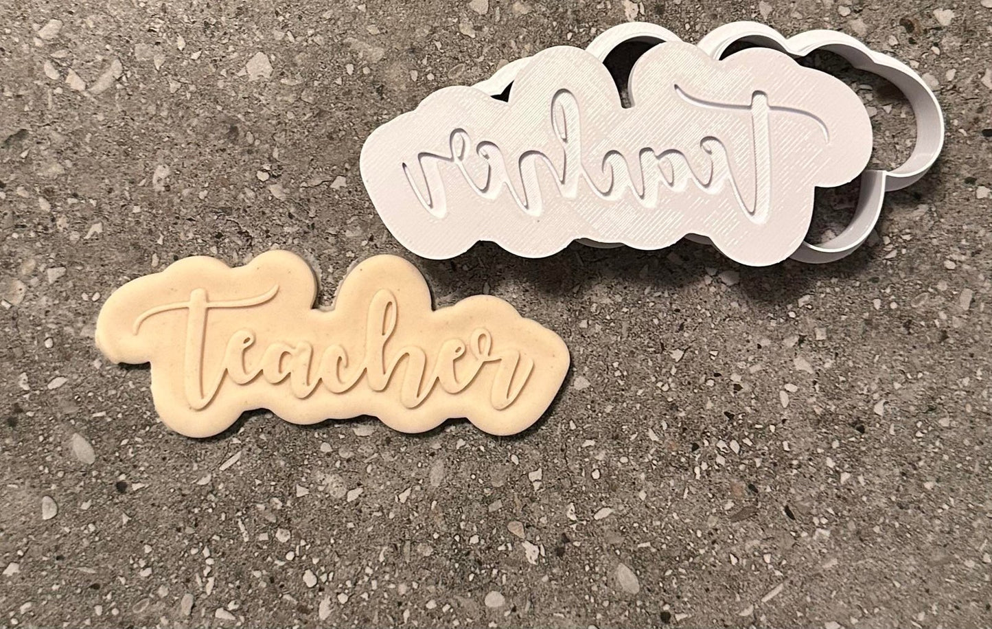 Teacher Stamp and Cutter