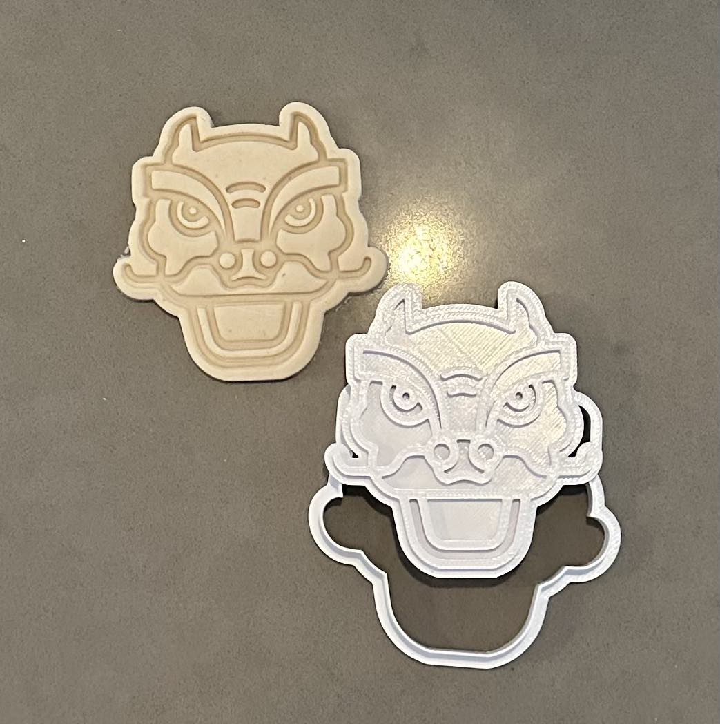 Dragon stamp and cutter