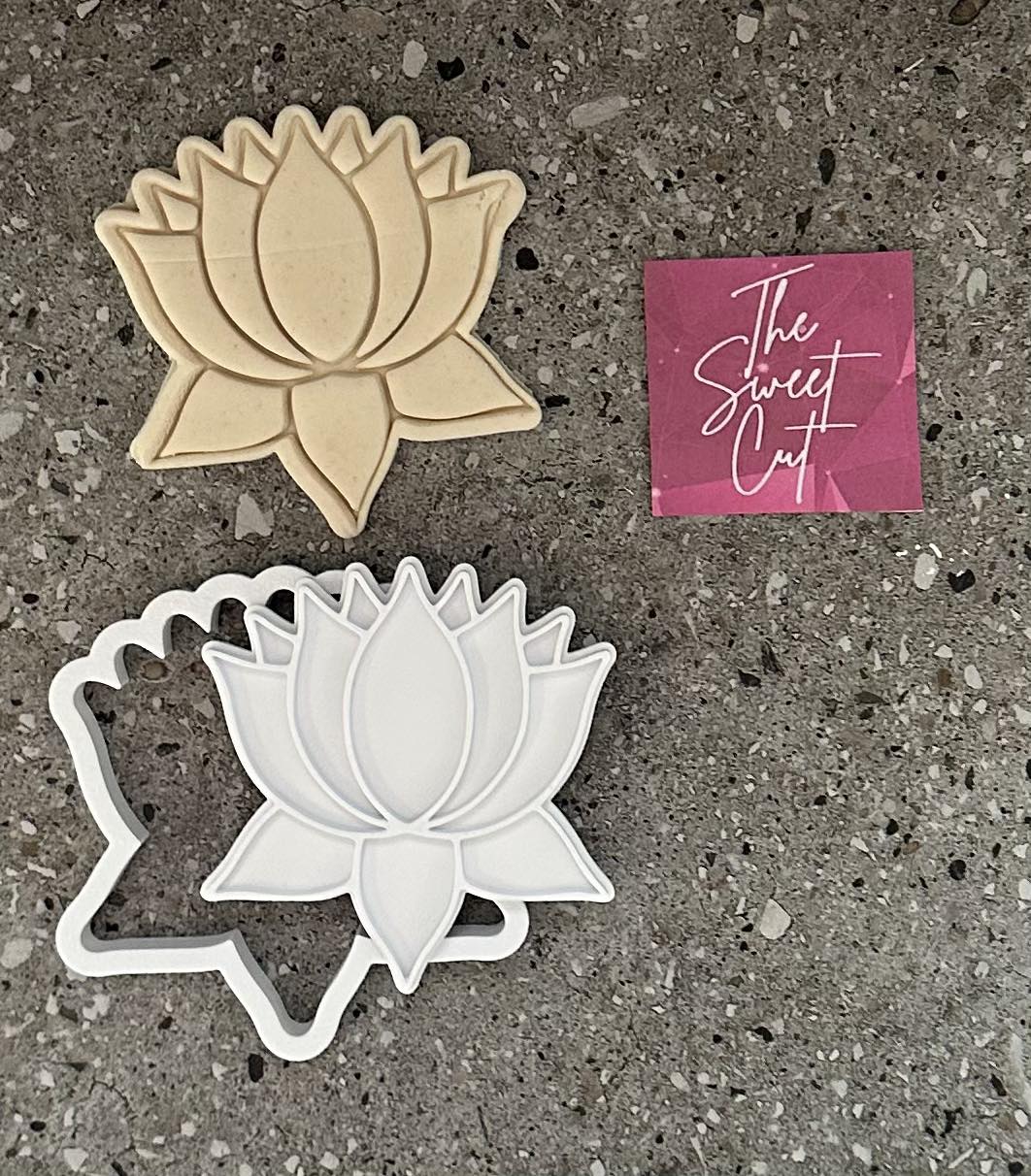Lotus Flower Stamp and cutter