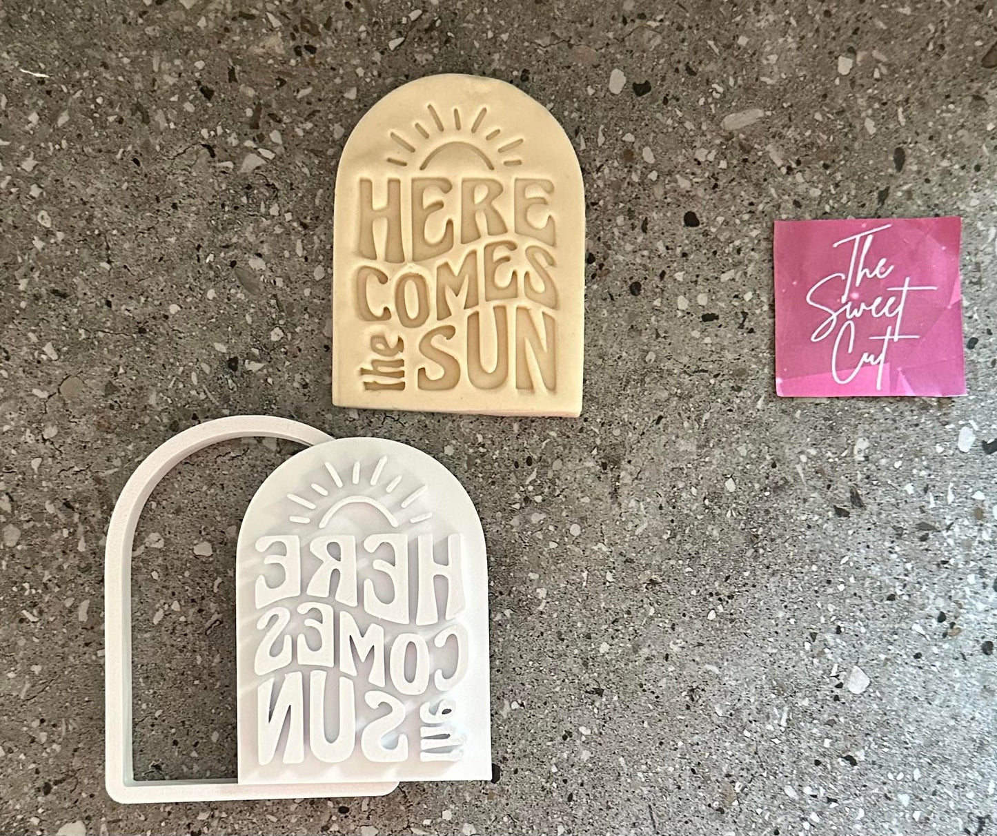 Here comes the sun with arch cutter