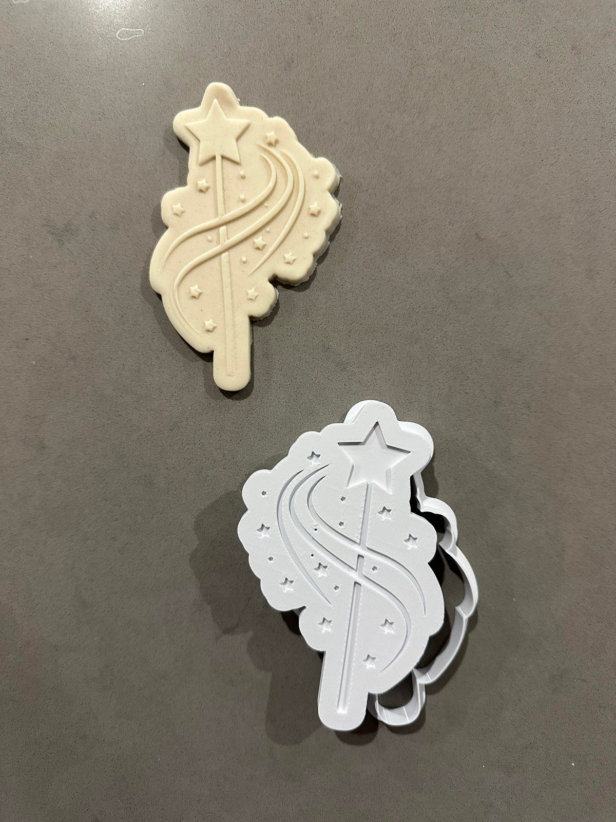 Wand debosser and cutter