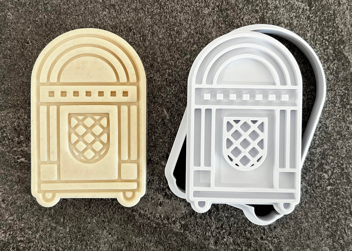 Juke Box stamp and cutter