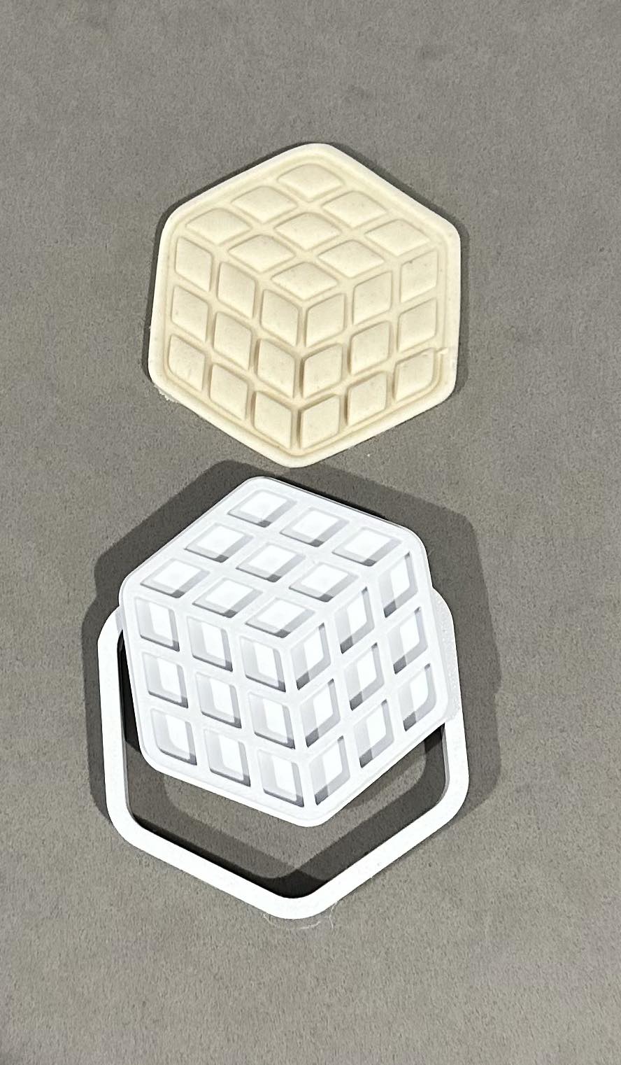 Rubic Cube stamp and cutter