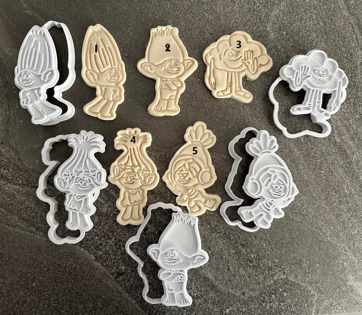 Small dolls stamp and cutters