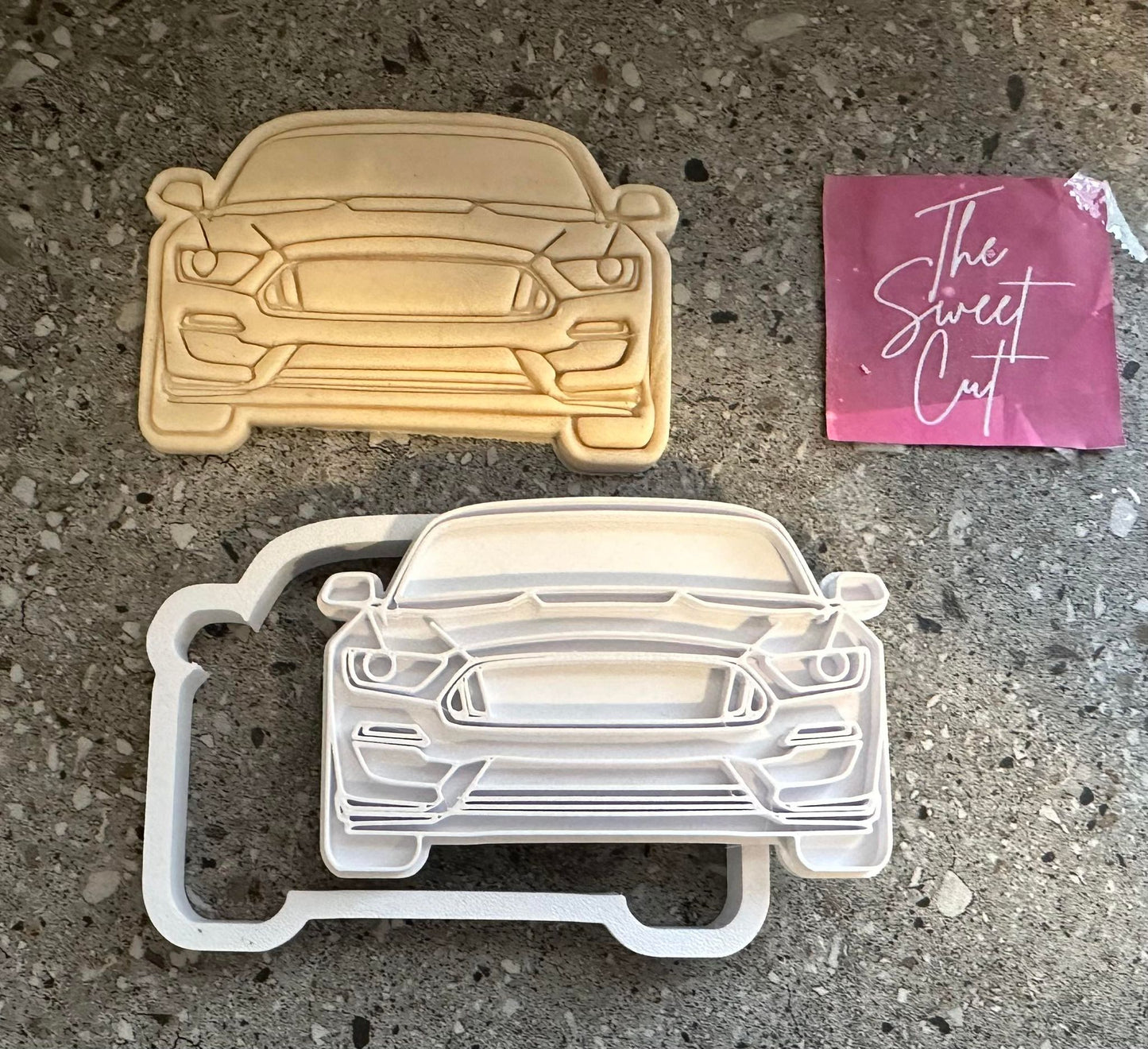 Ford car stamp and cutter