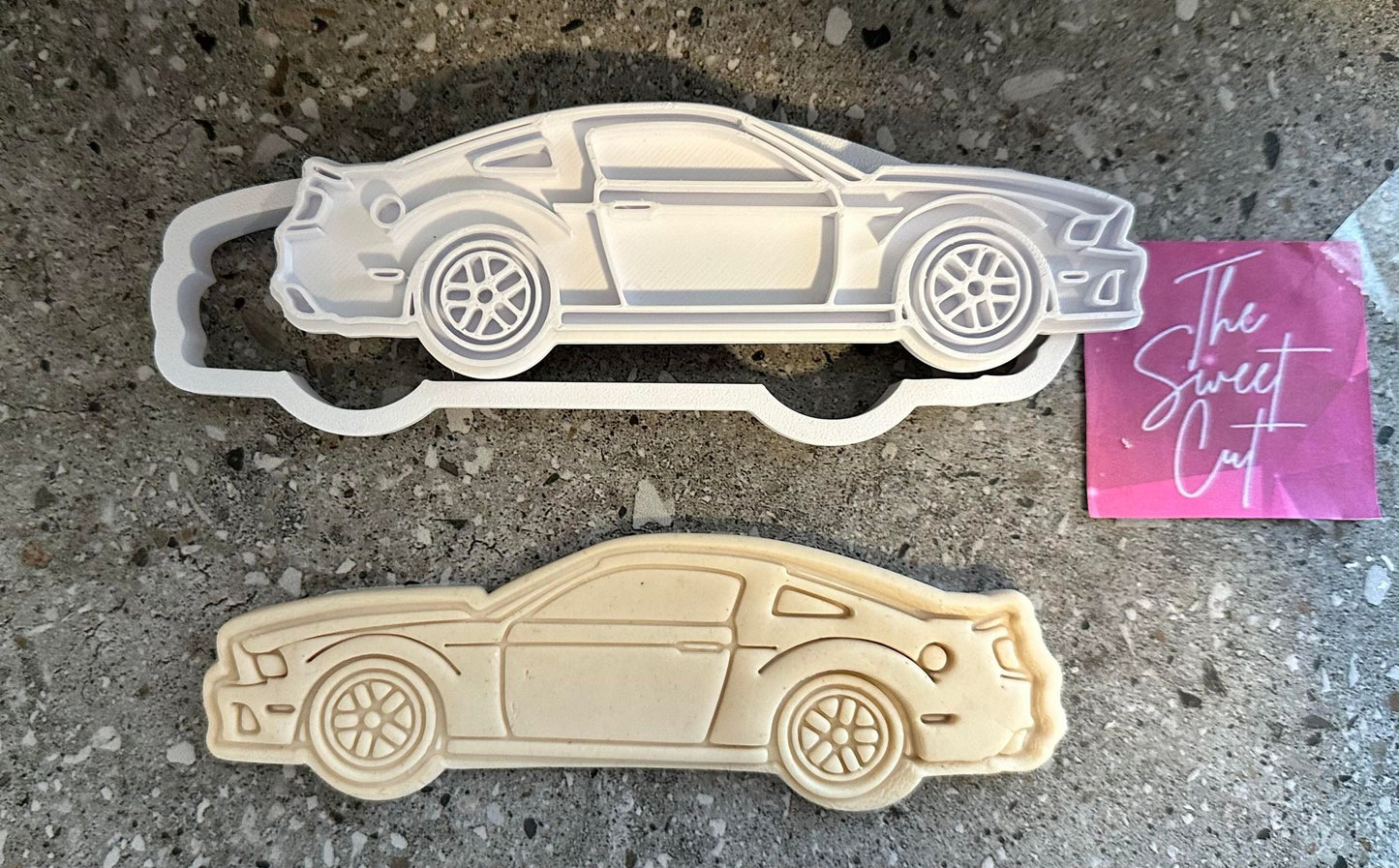Ford car stamp and cutter