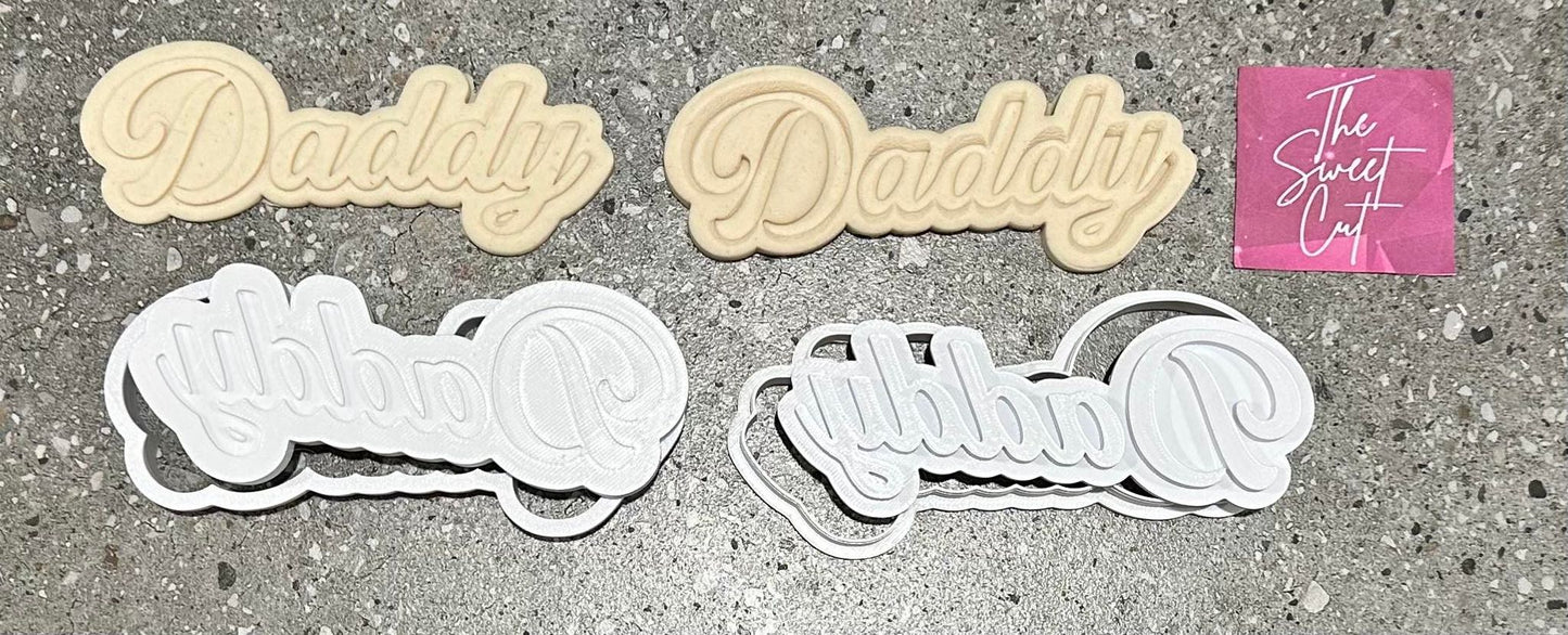 Daddy stamp and cutter