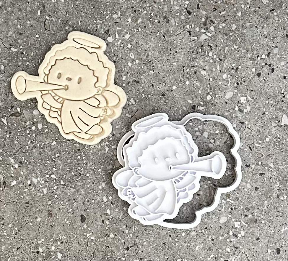 Christmas Religious stamp and cutter