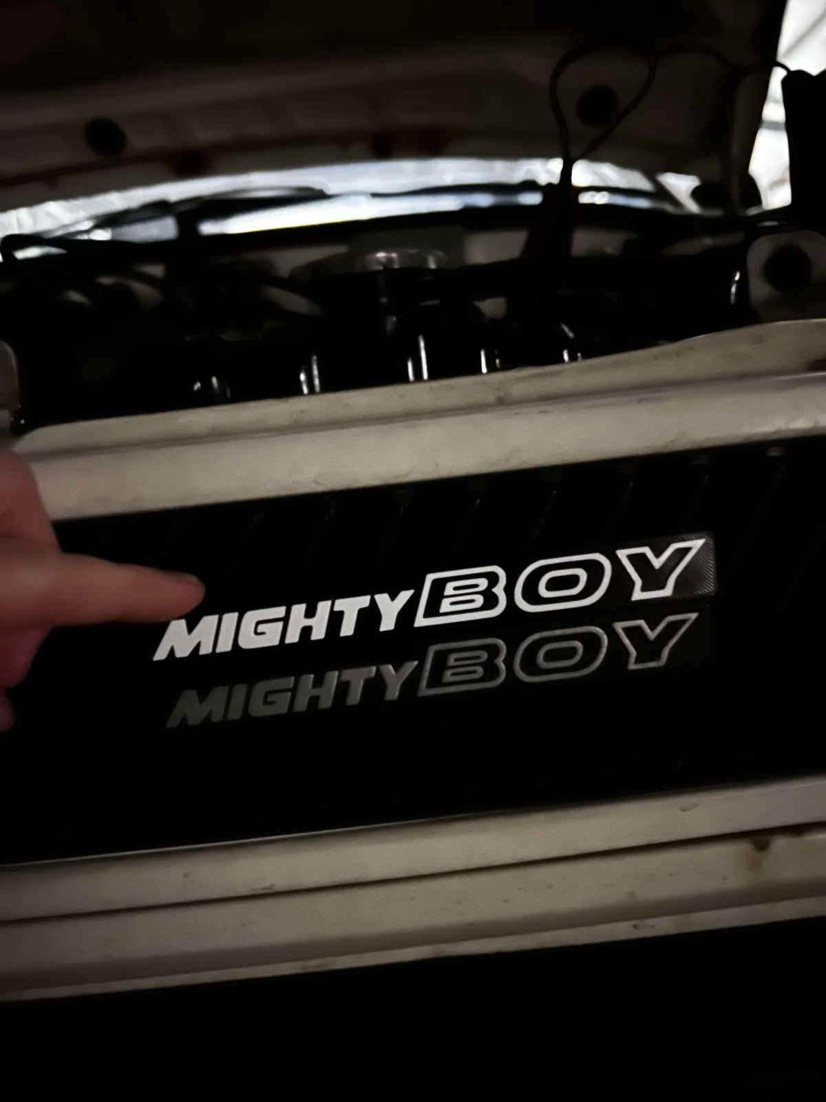 Mighty boy badge