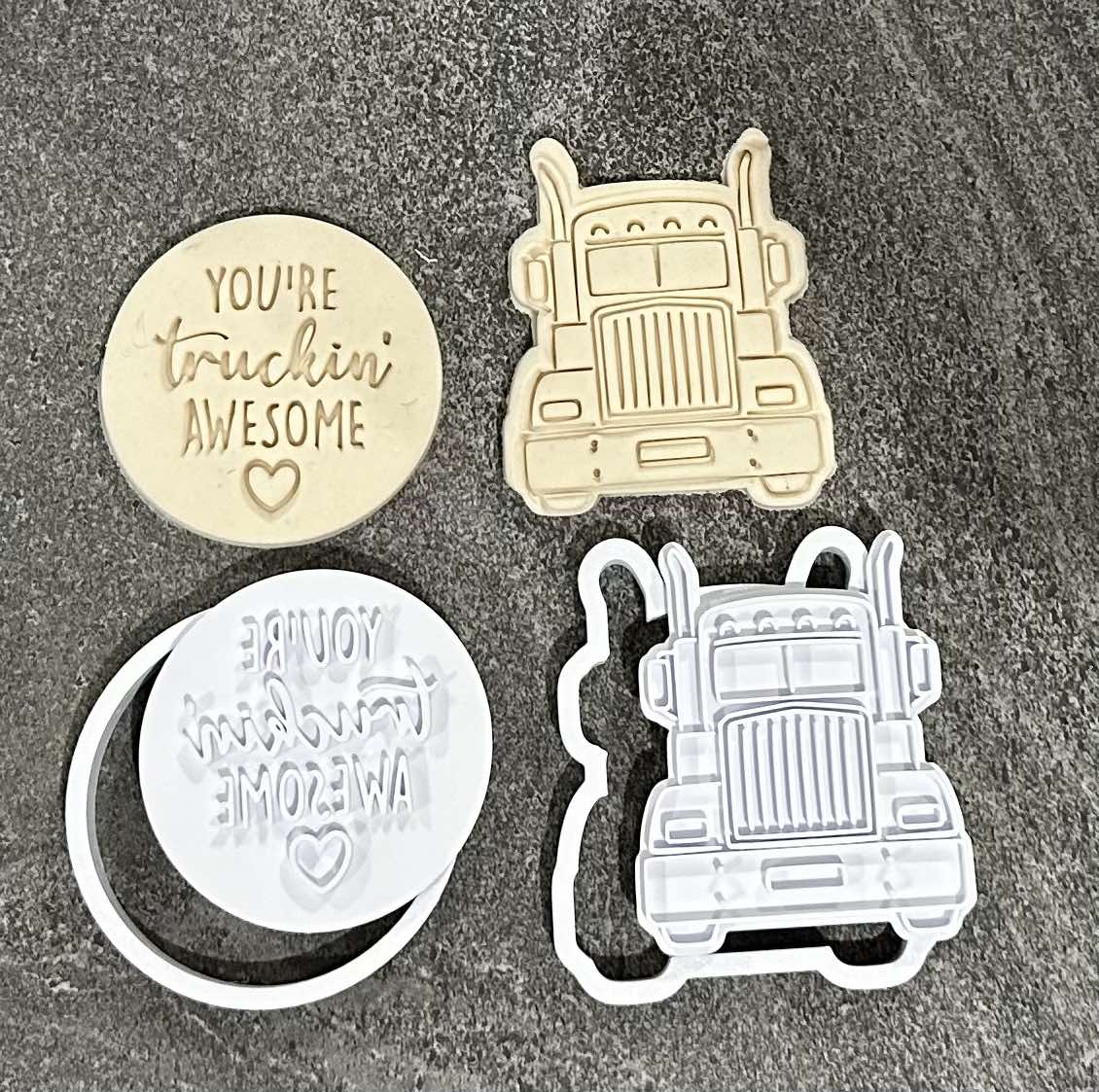 You're Trucking awesome pack stamp and cutter