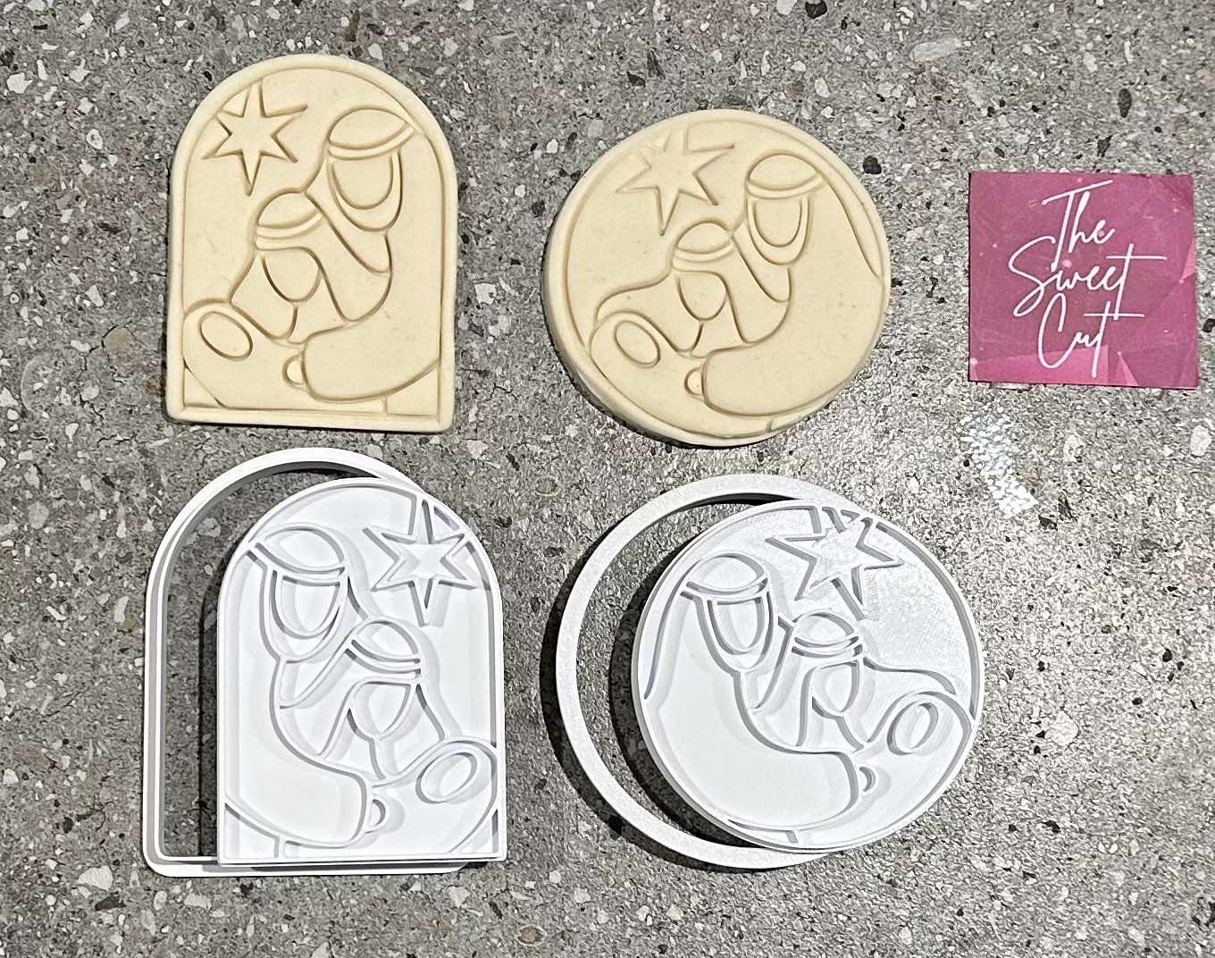 Christmas Religious stamp and cutter