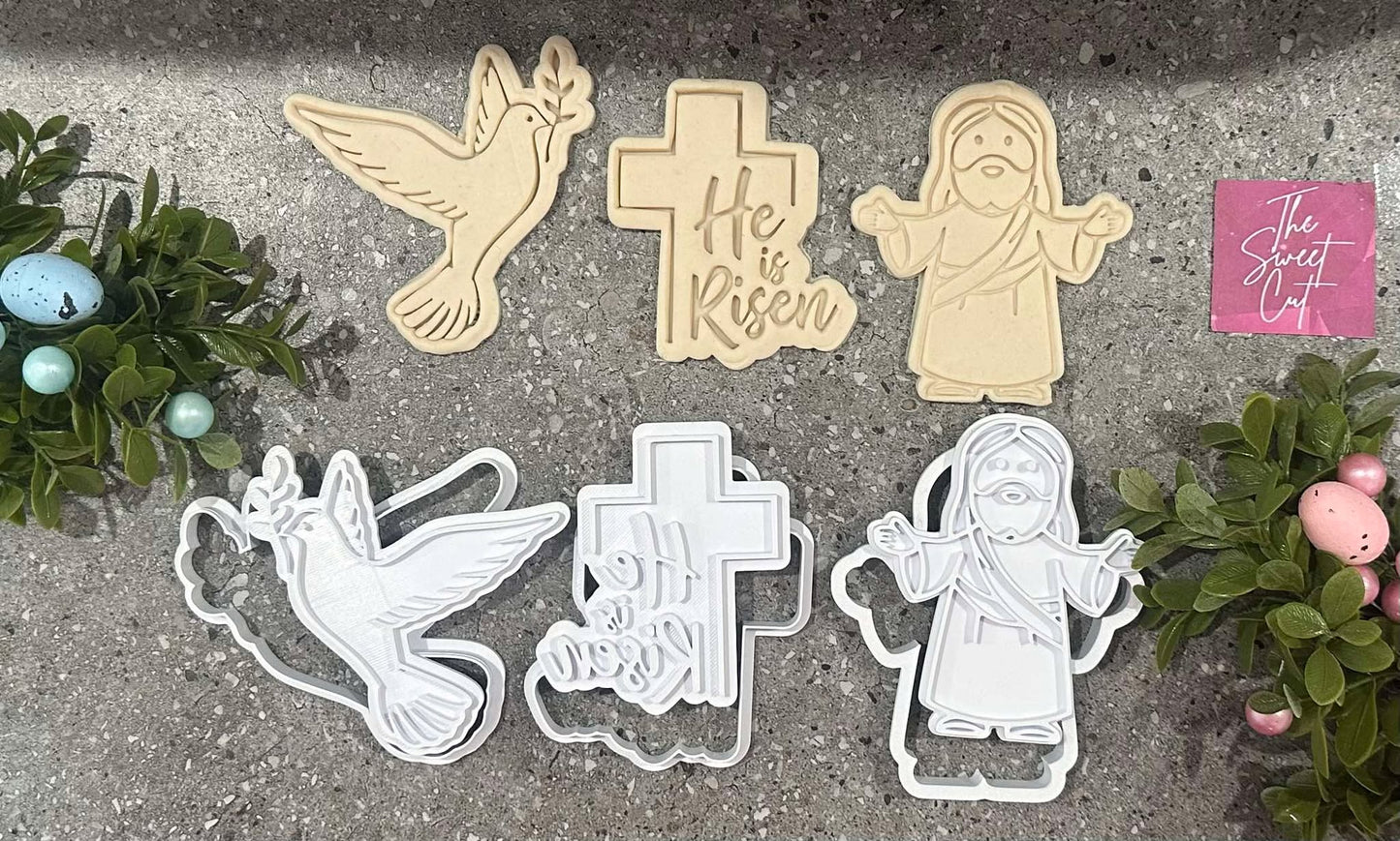 Religion stamp and cutter pack