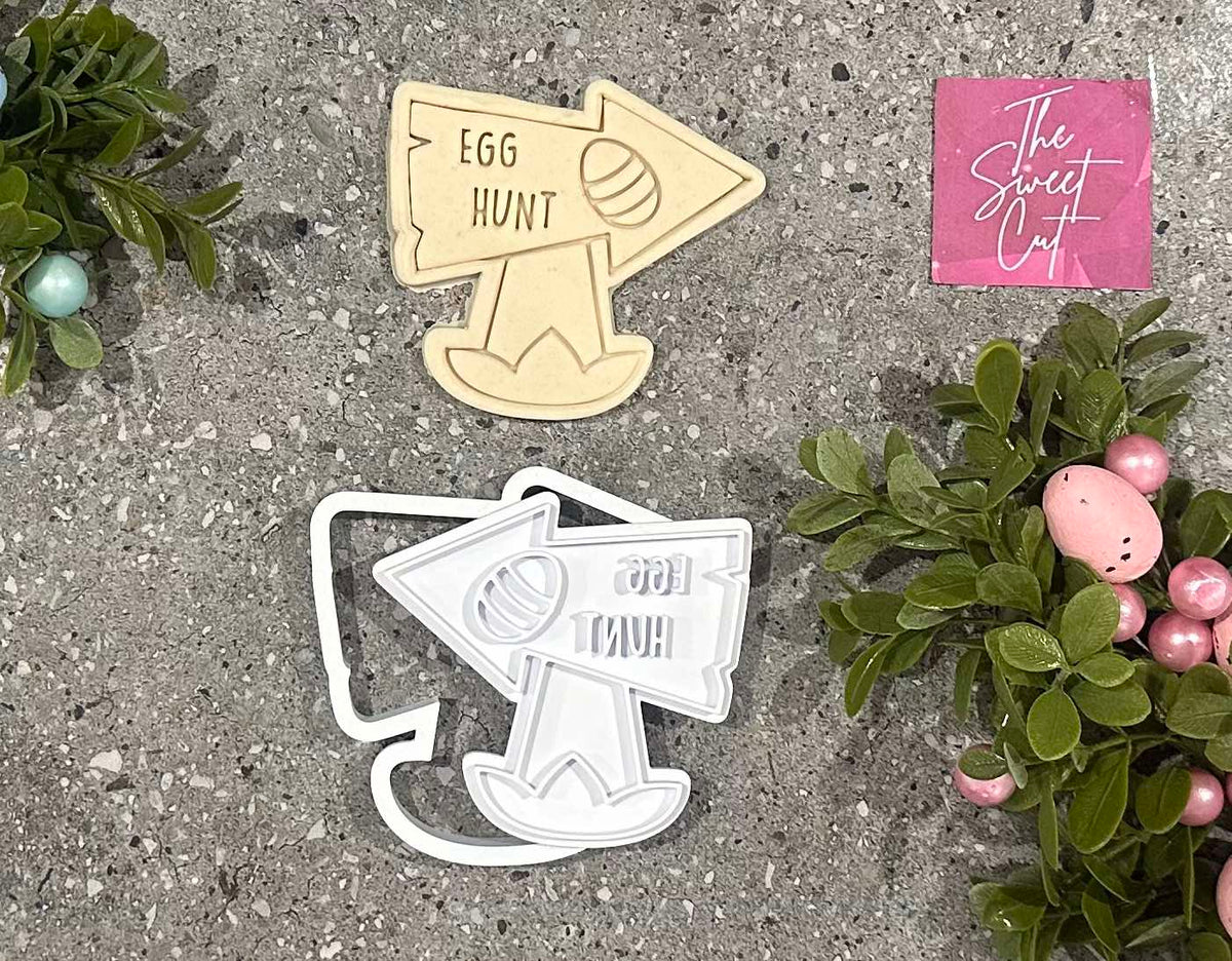 Egg Hunt stamp and cutter
