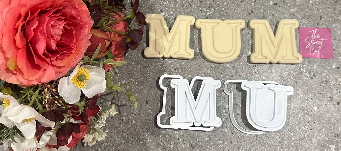 Mum stamp and cutter
