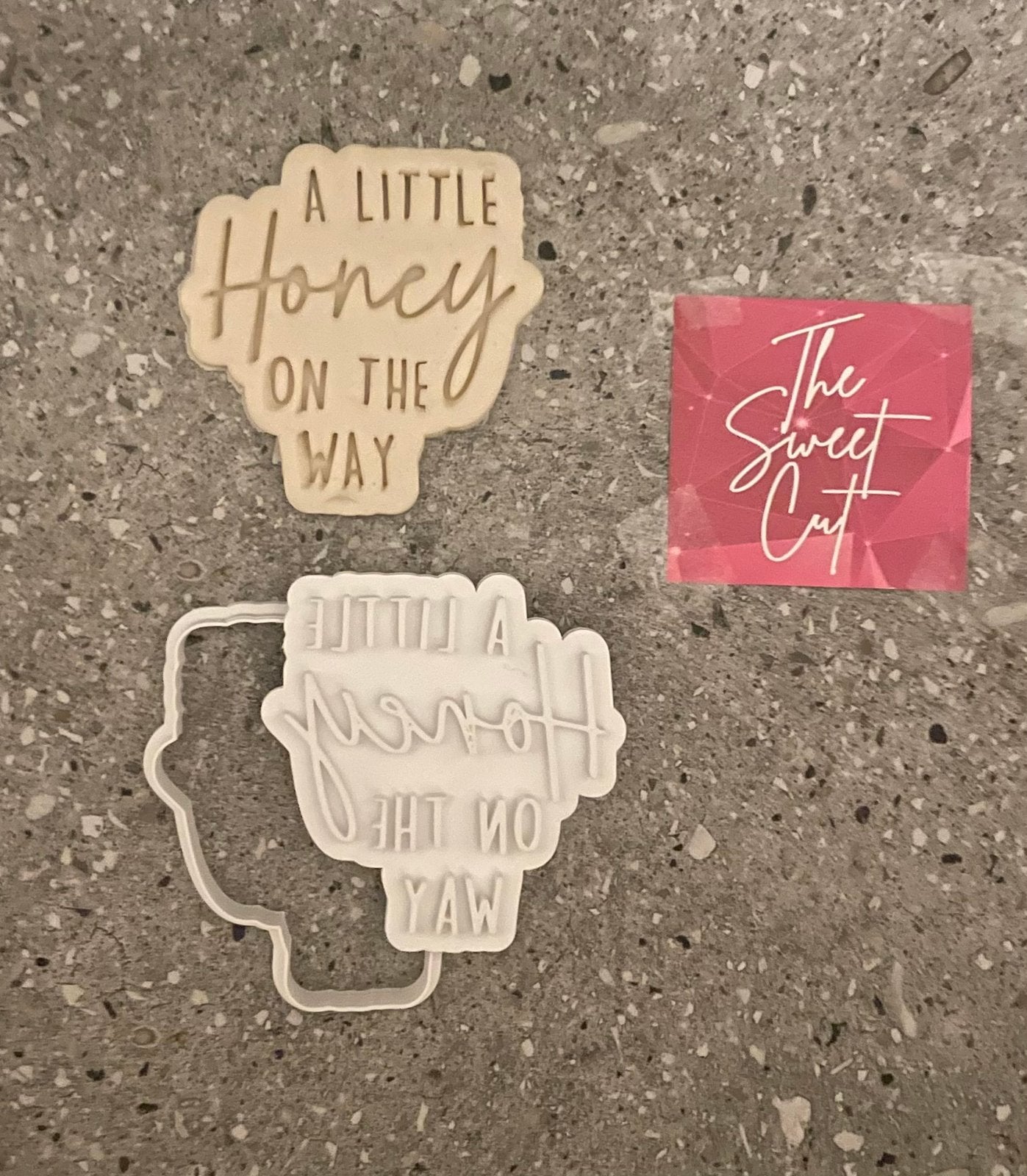 A little honey on the way stamp and cutter