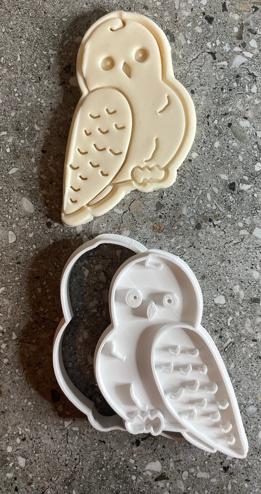 Owl stamp and cutter