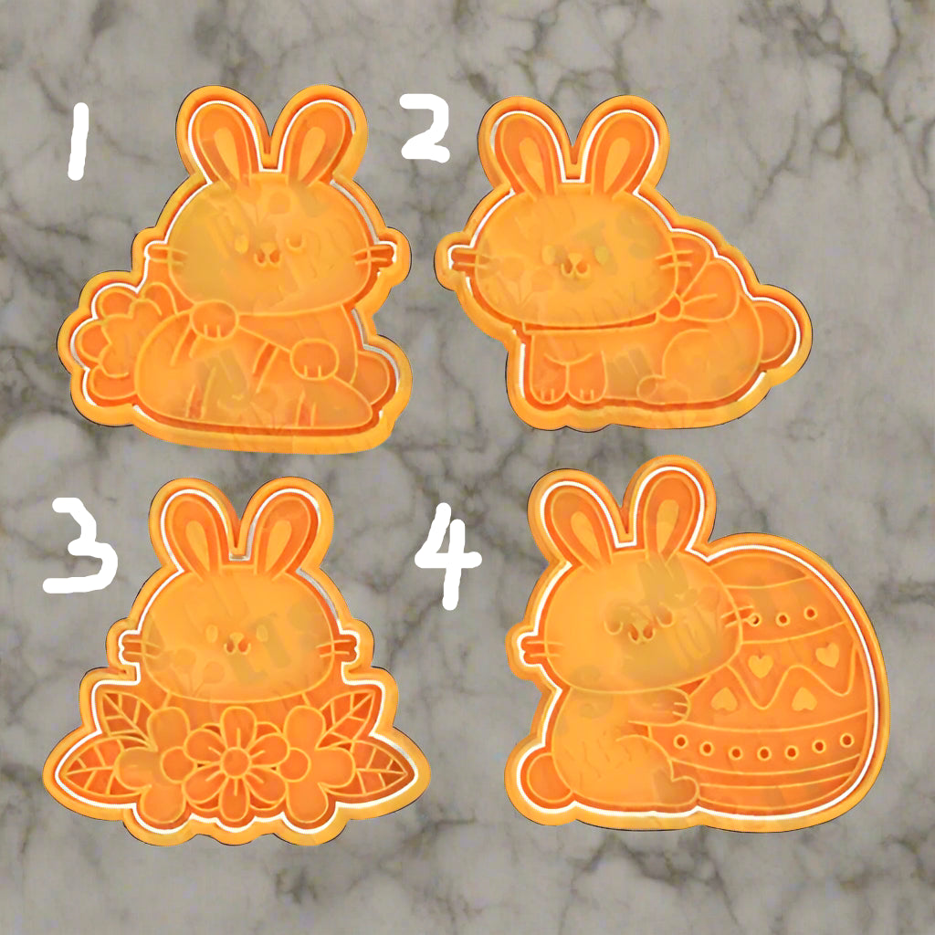 Bunnies stamp and cutter