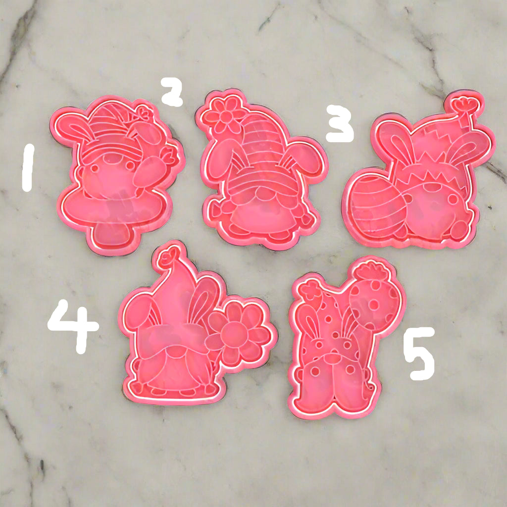 Easter Gnomes stamp and cutters