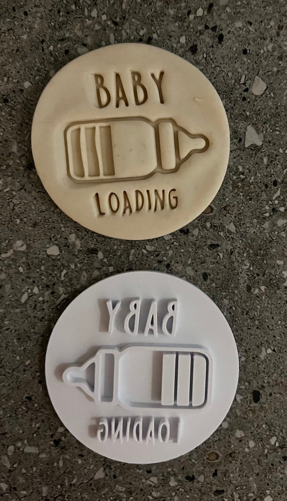 Baby loading stamp and cutter