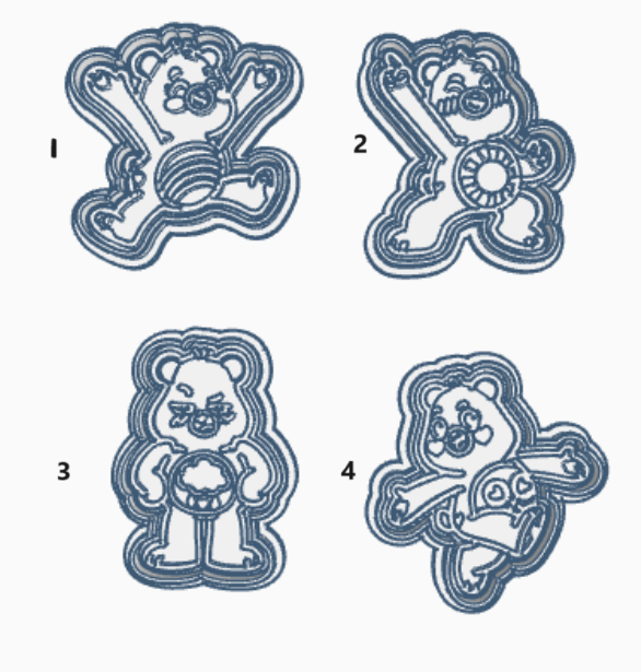 Bear 2 stamp and cutter