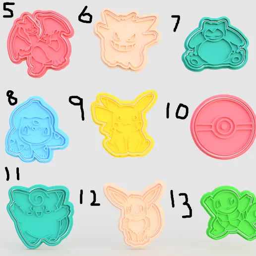Japan characters Stamp and cutters