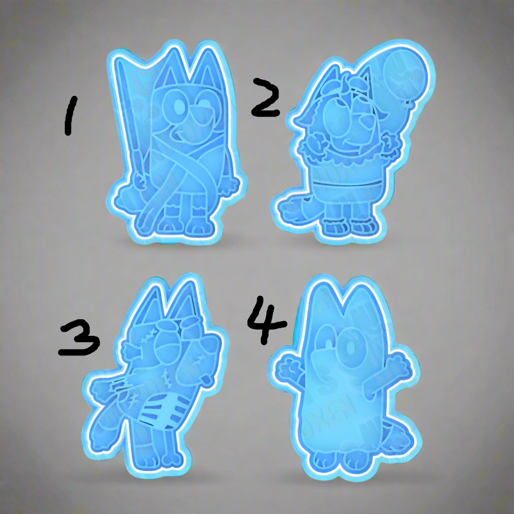Dog Halloween stamp and cutters
