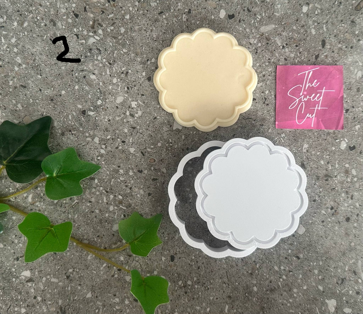 Wavy stamps and cutters