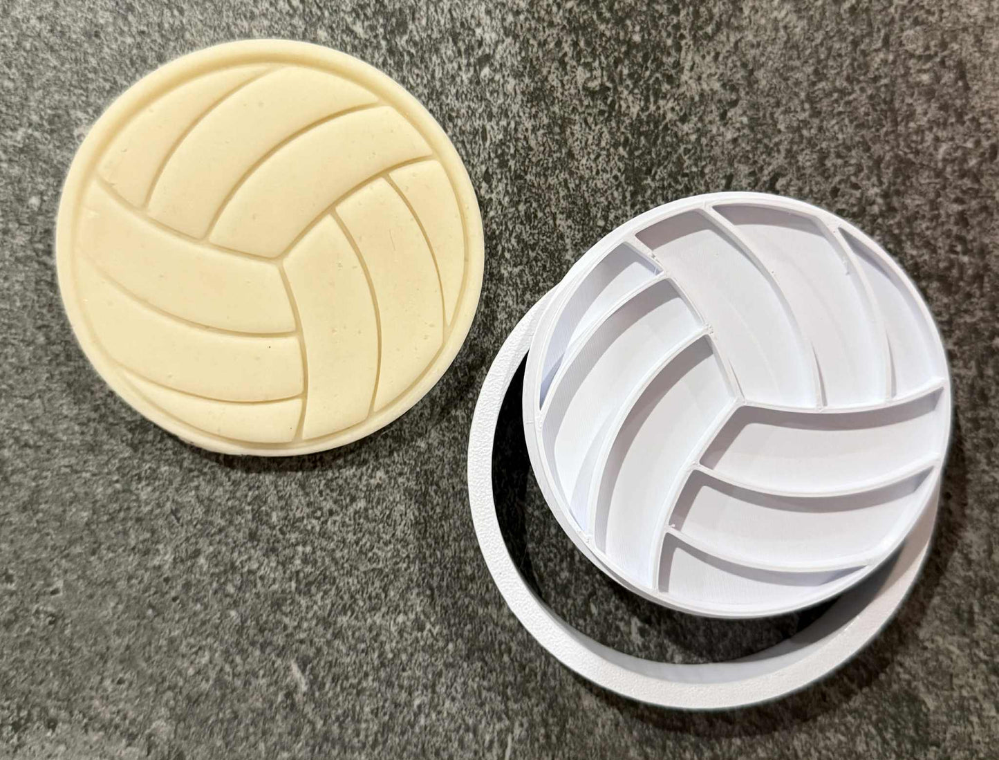 Netball stamp and cutter