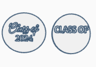 Graduation stamps and cutters