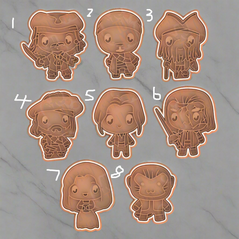 Pirates stamp and cutter